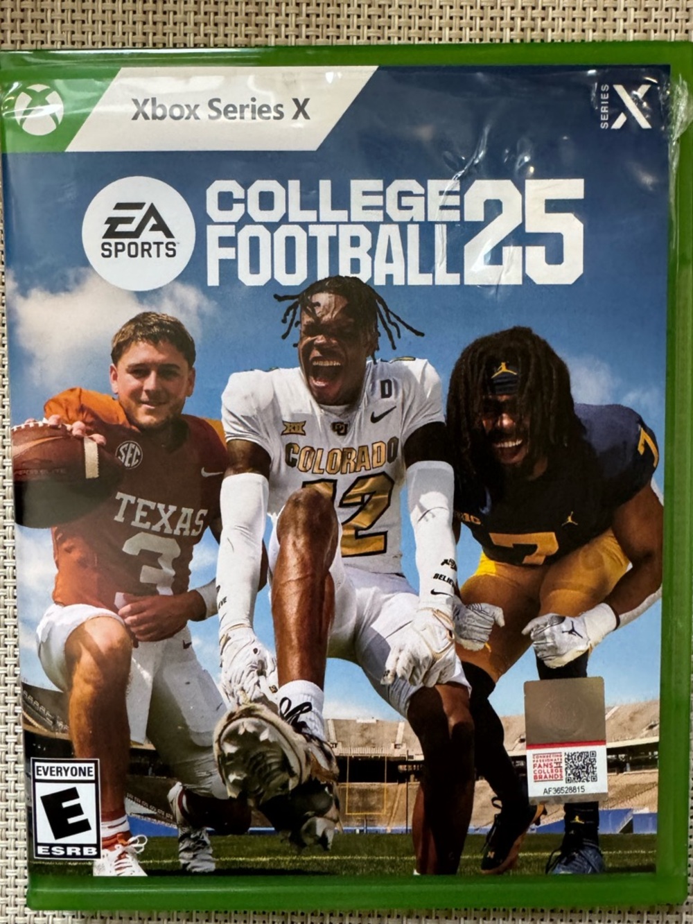 EA SPORTS College Football 25 Xbox Series X – not compatible with Xbox One”